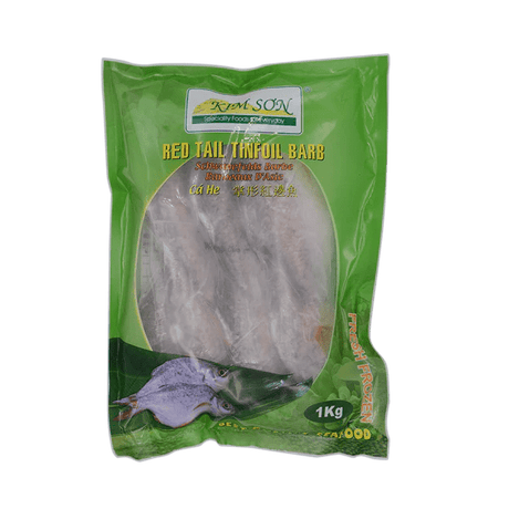 Dim Gray KIM SON Cleaned Red Tail Tinfoil Barb 1kg