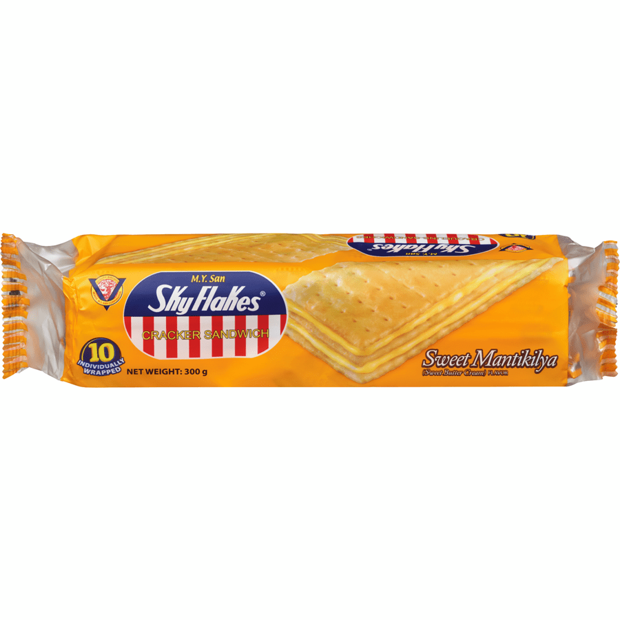 Goldenrod SKY FLAKES Crackers Sandwich Sweet Butter Flavour 300g