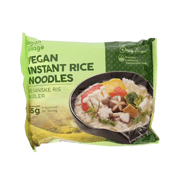 Tan VEGAN VILLAGE Vegan Instant Rice Noodles 70g