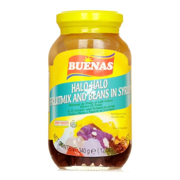 Sea Green BUENAS Halo-Halo Fruitmix and Beans in Syrup 340g