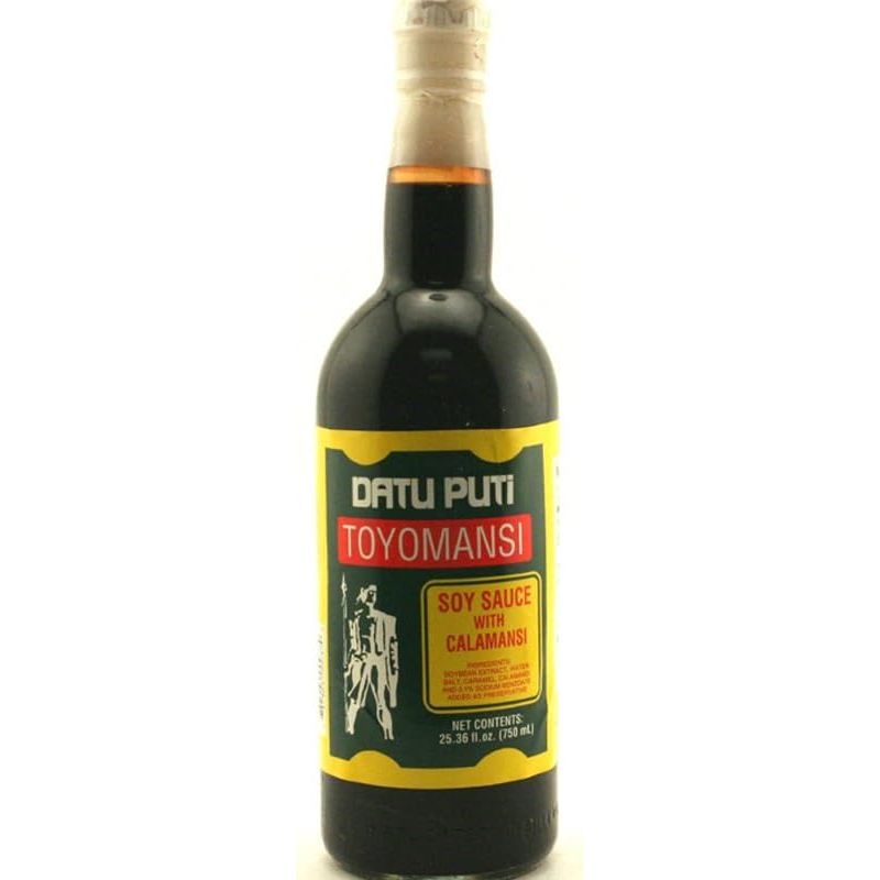 Dark Slate Gray DATU PUTI Toyomansi Soy Sauce With Calamansi 750ml