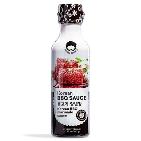 Black AJUMMA REPUBLIC Korean BBQ Sauce 300g