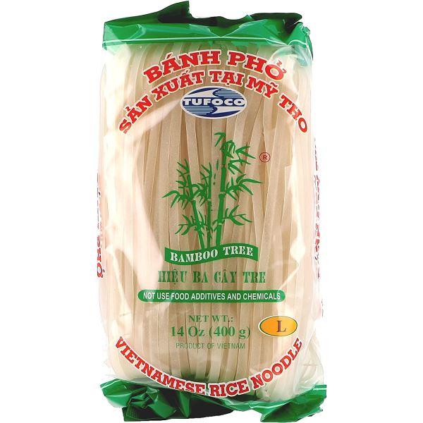 Tan BAMBOO TREE Vietnamese Rice Noodle Banh Pho (L) 400g