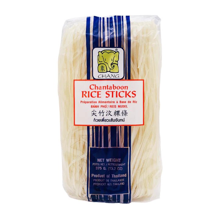 Light Gray CHANG Chantaboon Rice Sticks 3mm 375g