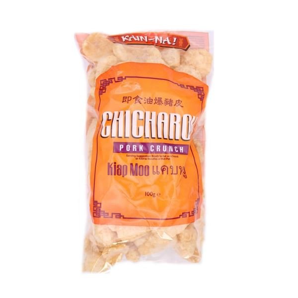 Light Salmon KAIN-NA! Chicharon Pork Crunch (Scratching) (Kiap Moo) 100g