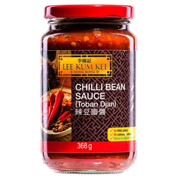 Saddle Brown LEE KUM KEE Chilli Bean Sauce (Toban Djan) 368g
