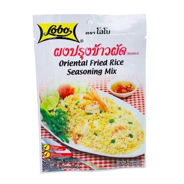 Light Gray LOBO Oriental Fried Rice Seasoning Mix 25g