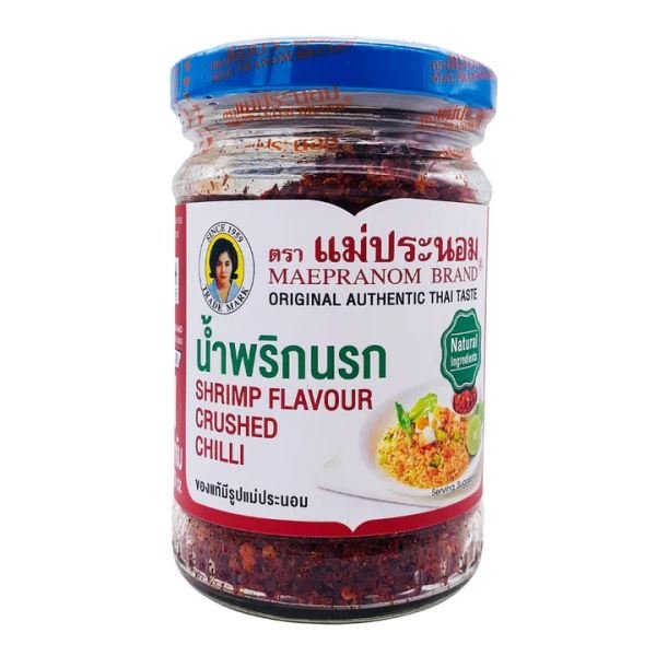 Light Gray MAEPRANOM Shrimp Flavour Crushed Chilli 134g
