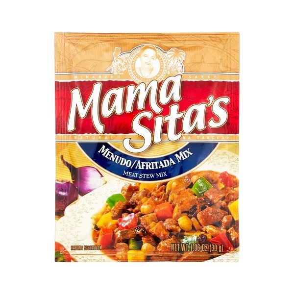 Bisque MAMA SITA'S Menudo Afritada Mix (Meat Stew Mix) 30g