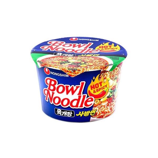 Dark Slate Blue NONGSHIM Hot & Spicy Bowl Noodle 100g