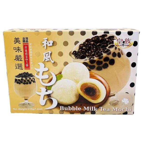 Tan ROYAL FAMILY Bubble Milk Tea Mochi 210g