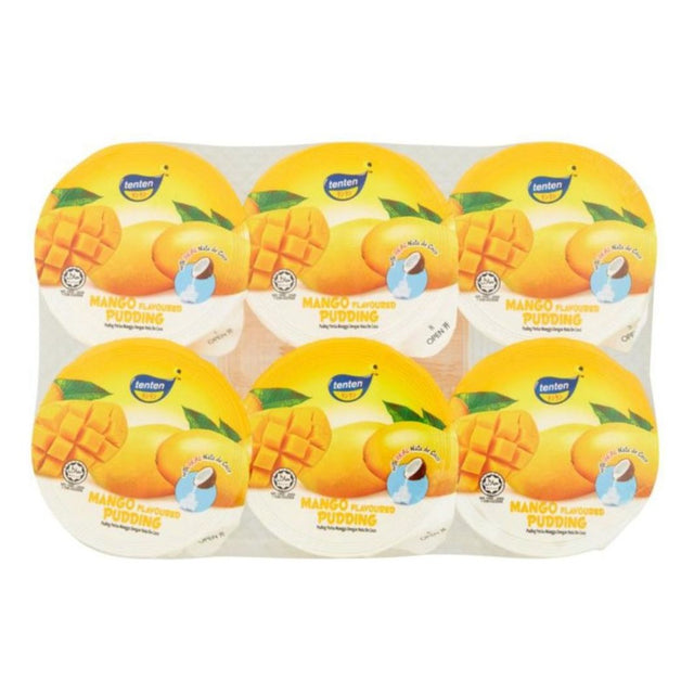 Goldenrod TENTEN Jelly Pudding Mango Flavour 6x80g