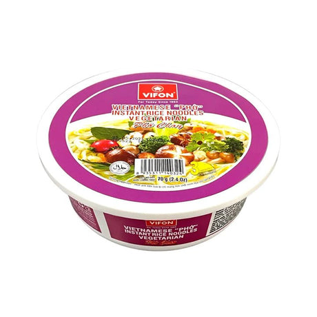 Bisque VIFON Instant Rice Noodle - Vegetarian Flavour (Bowl) 70g