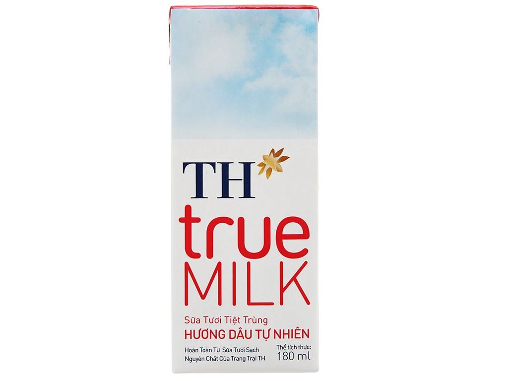TH True MILK Strawberry 180ml