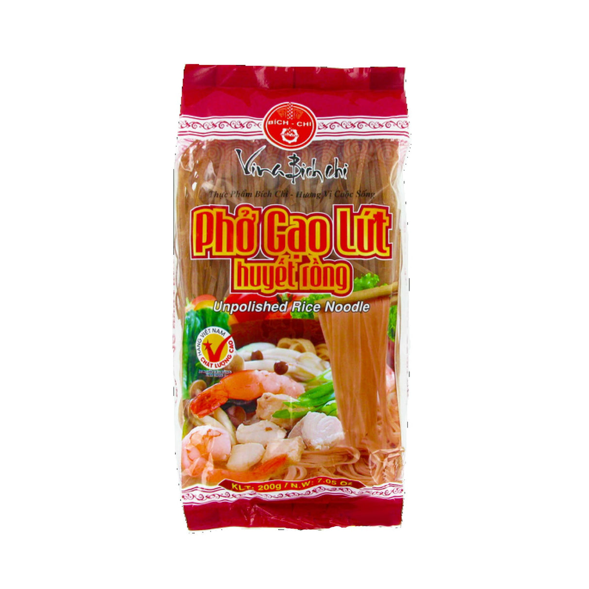 BICH CHI Unpolished Rice Noodle Pho Gao Lut 200g