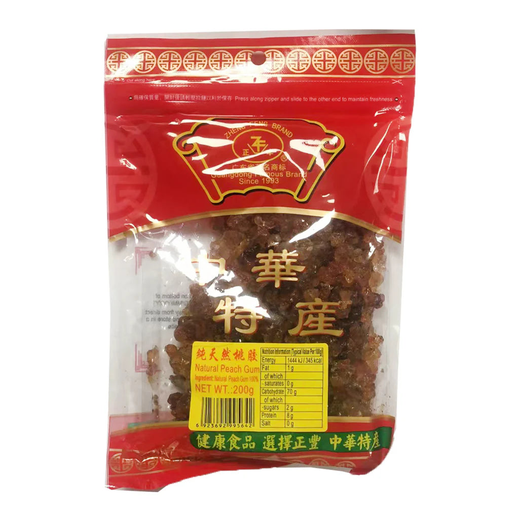 ZHENG FENG BRAND Natural Peach Gum 200g