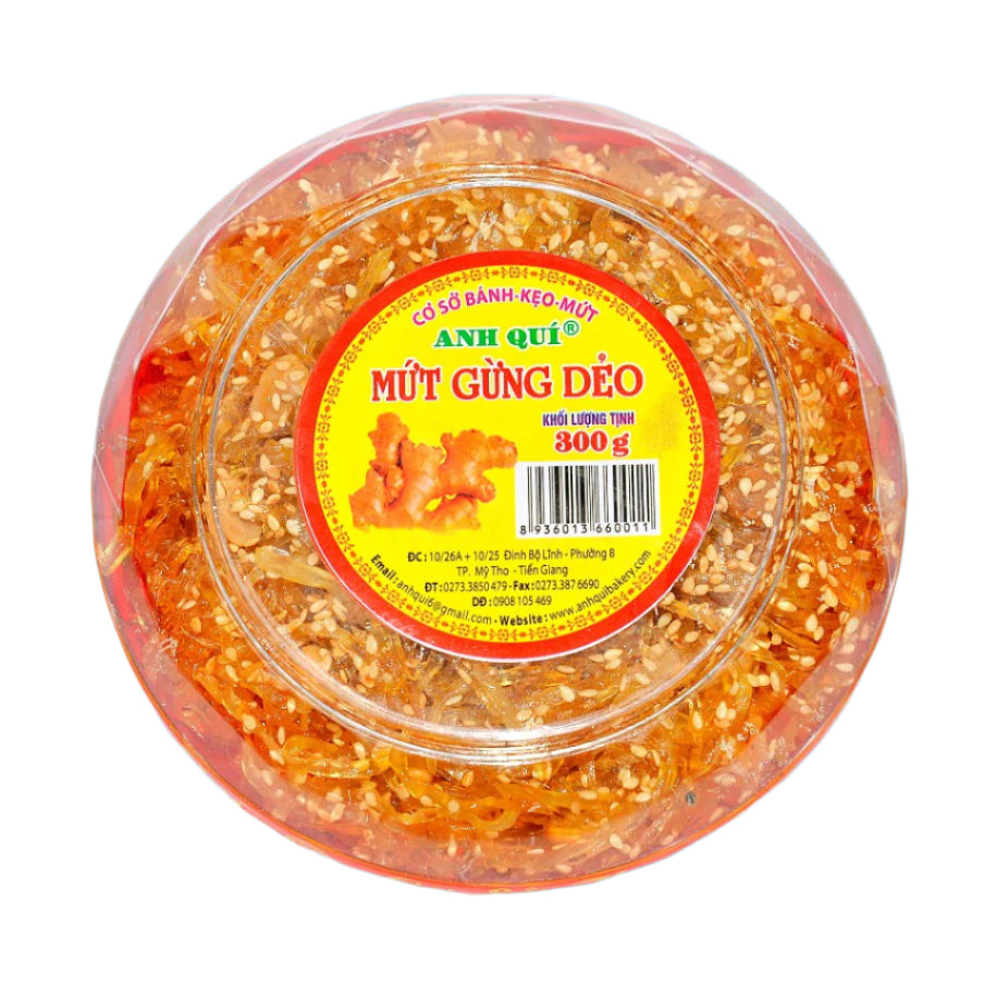 ANH QUI Mứt gừng dẻo 300g