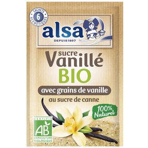 Wheat ALSA Sucre Vanille Bio 6 Sachets