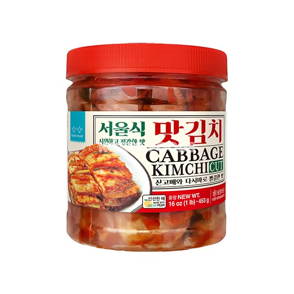 BLUE VILLE Cabbage Kimchi Cut 453g