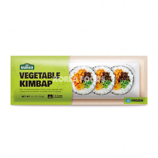 Frozen SUNLIT Vegetable Kimbap 230g