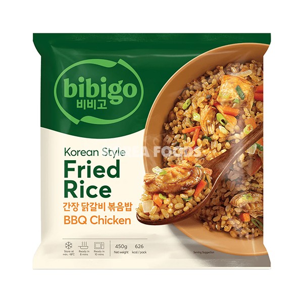 Frozen BIBIGO Korean Style Fried Rice BBQ Chicken 450g