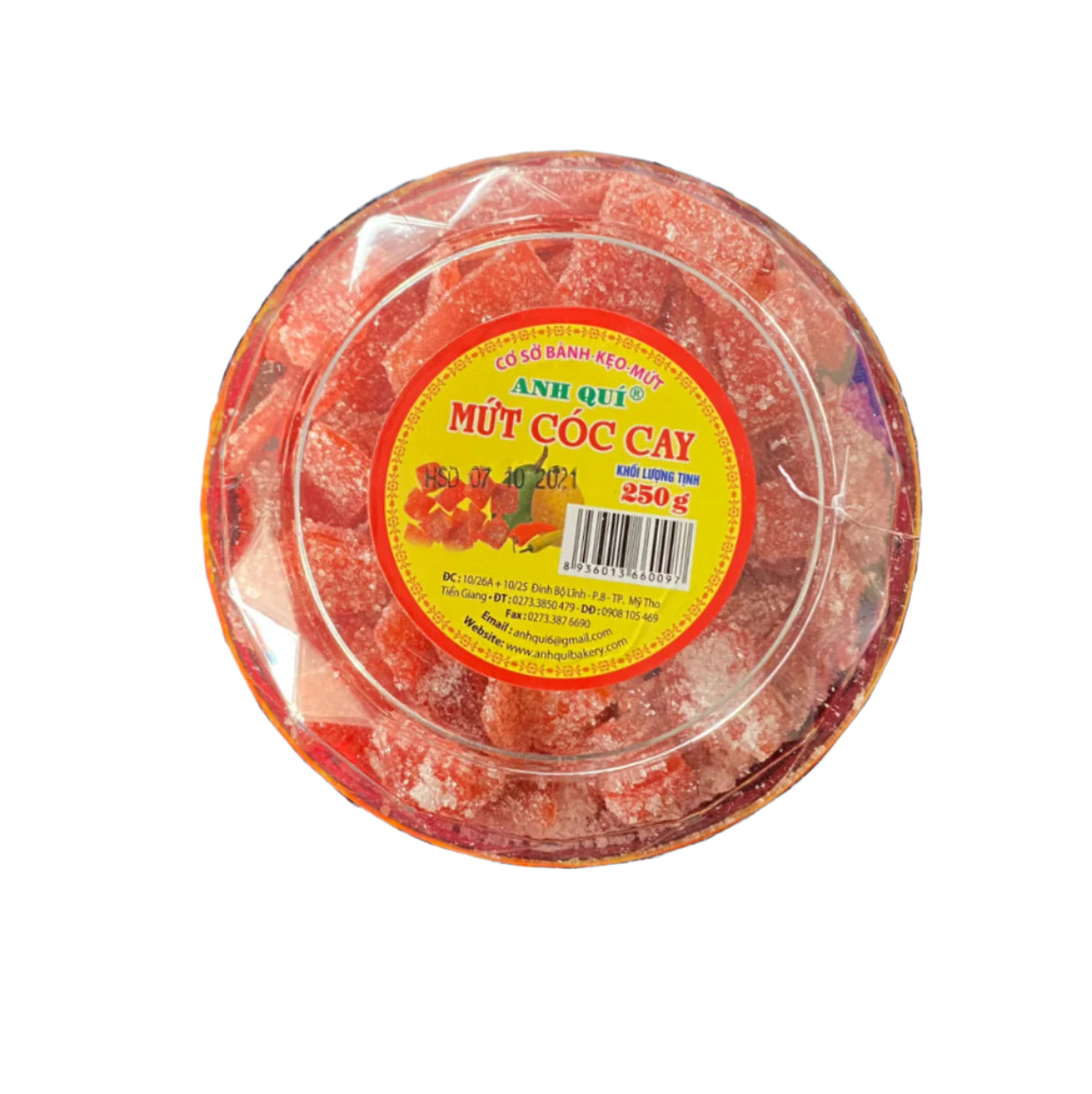 ANH QUI Mứt Cóc Cay 250g