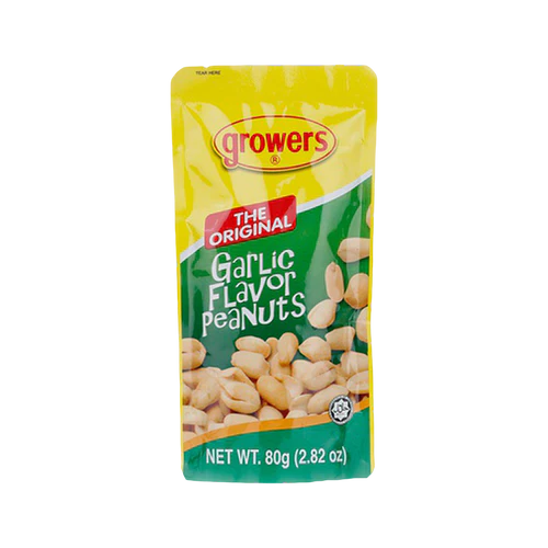 GROWERS The Original Garlic Flavour Peanuts 80g