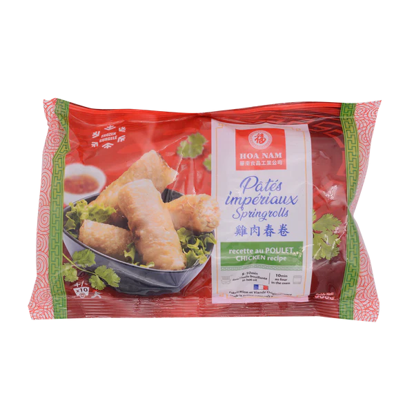 Frozen HOA NAM Chicken Spring Rolls 814g