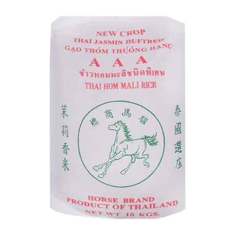 Light Gray HORSE BRAND Jasmine Rice 10kg