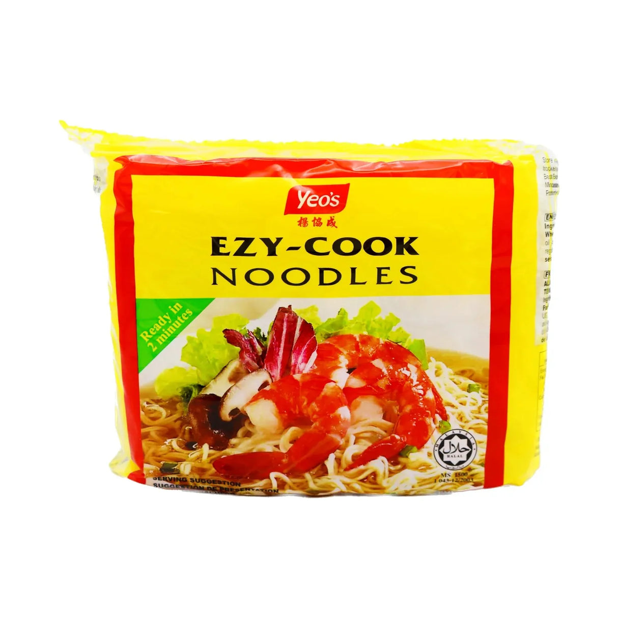 Firebrick YEO'S Ezy-Cook Noodles 400g