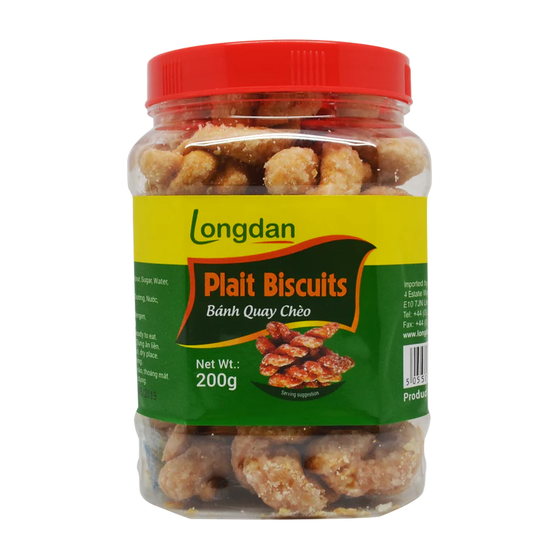 LONGDAN Plait Biscuits 200g