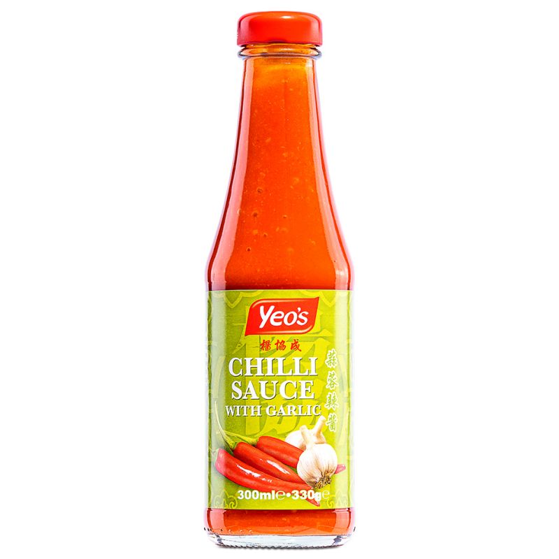 YEO'S Chilli Sauce With Garlic 330g