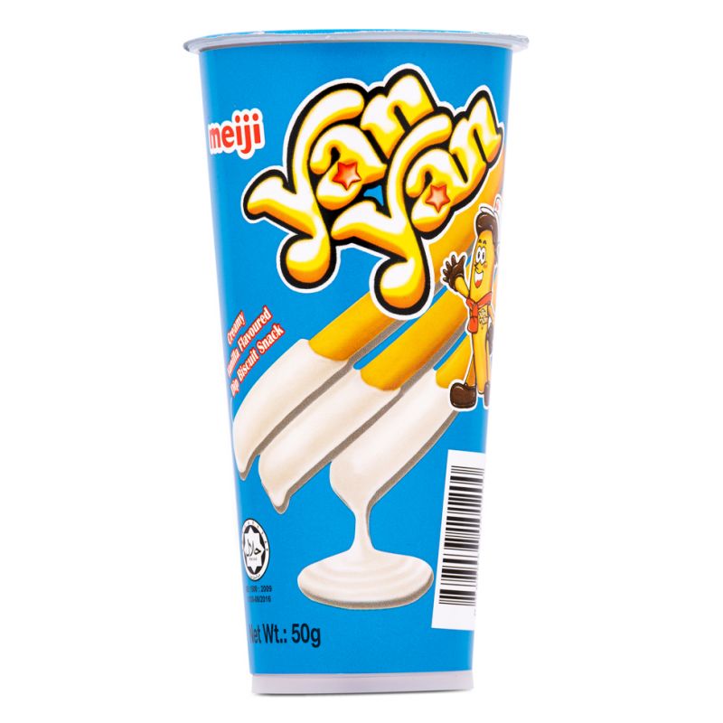 MEIJI Yan Yan Vanilla Dip Biscuit Snack 50g