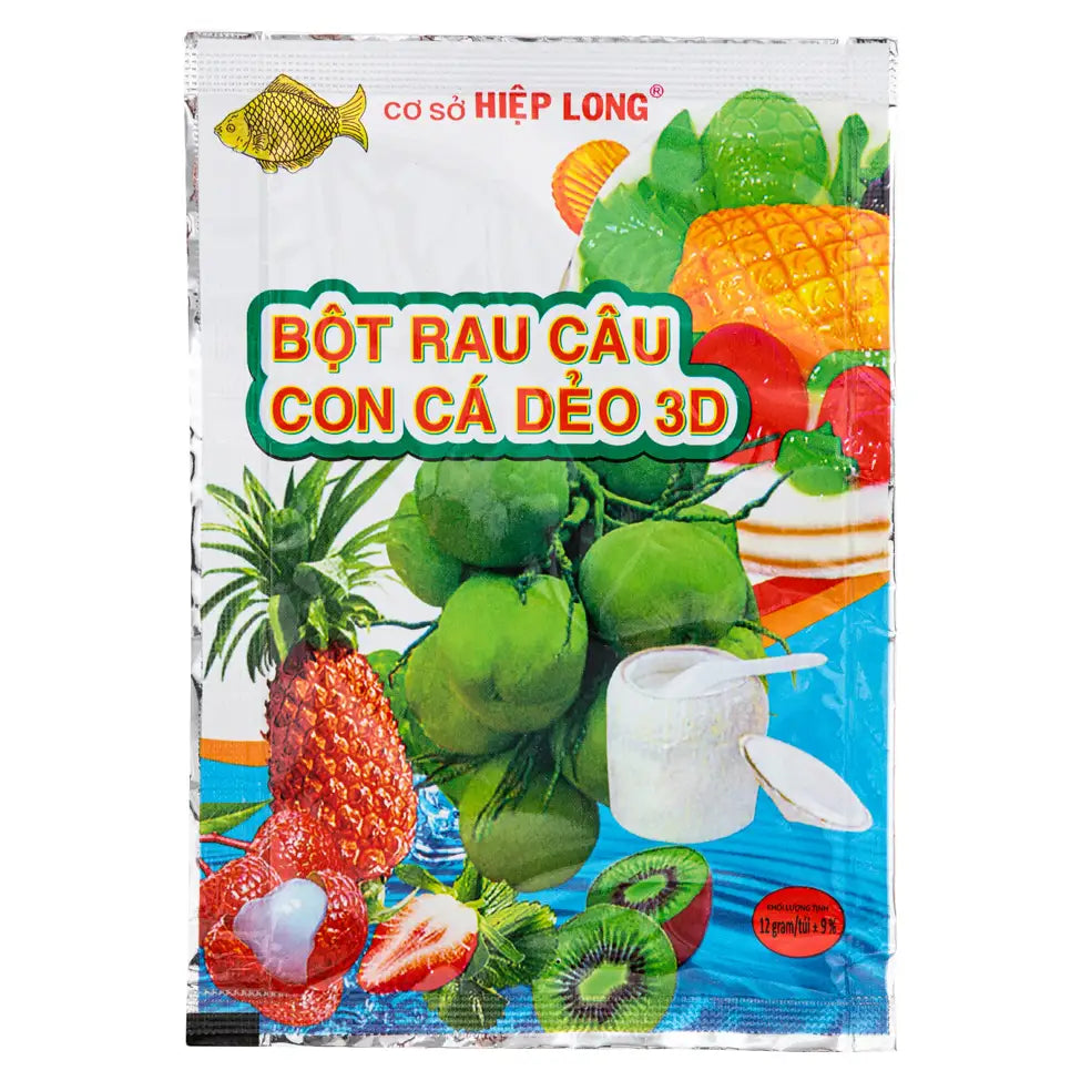 HIEP LONG Bot Rau Cau Con Ca Deo 3D 12g