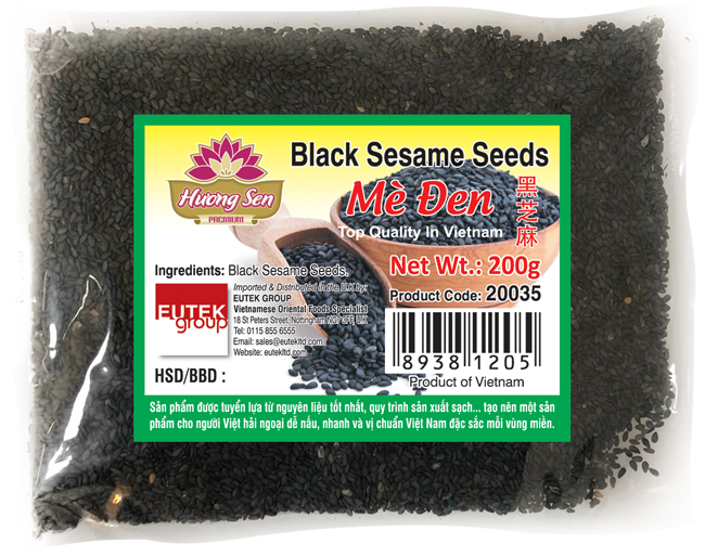 HUONG SEN Black Sesame Seeds 200g