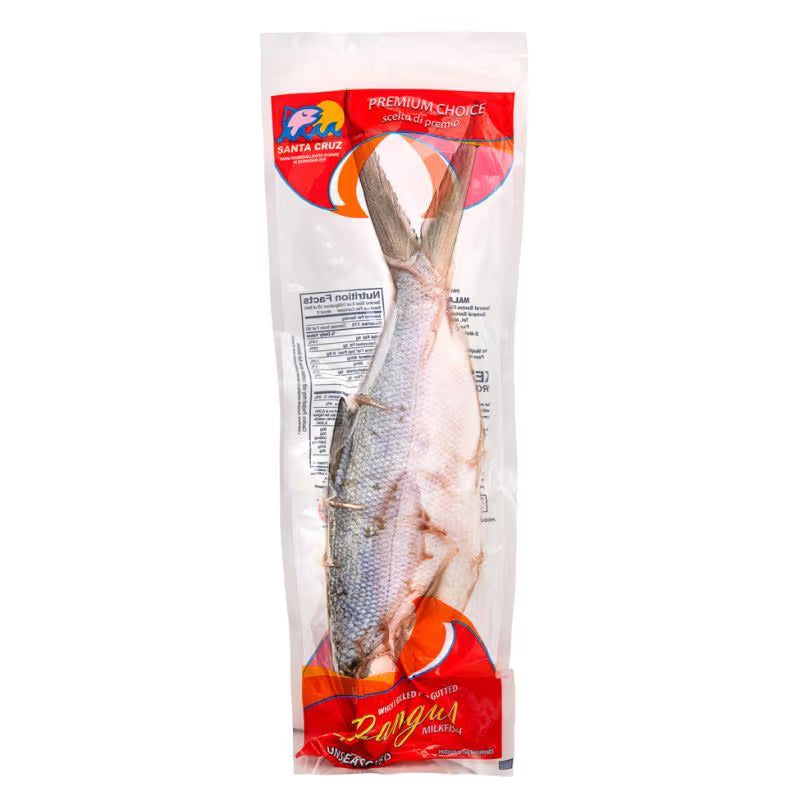 Frozen SANTA CRUZ Bangus Whole Gilled & Gutted 600-800g