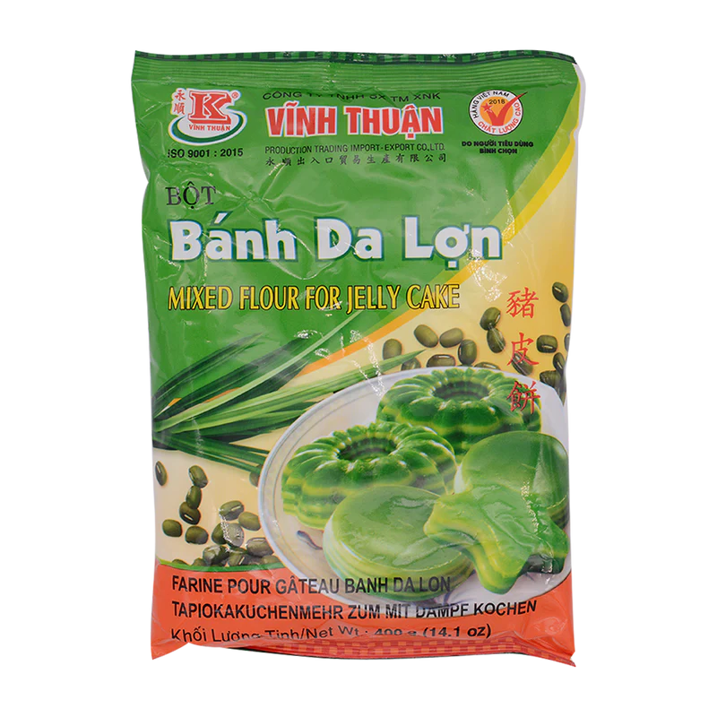 VINH THUAN Steamed Layer Cake Bot Banh Da Lon 400g