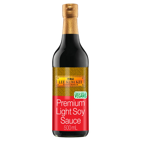 Black LEE KUM KEE Premium Light Soy Sauce 500ml