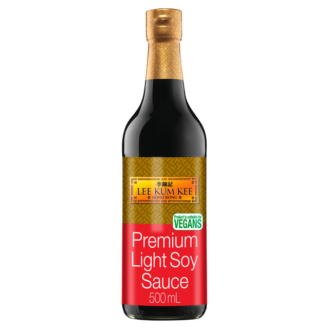 Black LEE KUM KEE Premium Light Soy Sauce 500ml