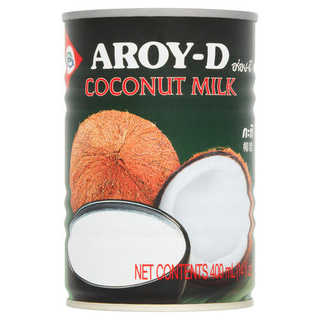Beige AROY-D Coconut Milk Can 400ml