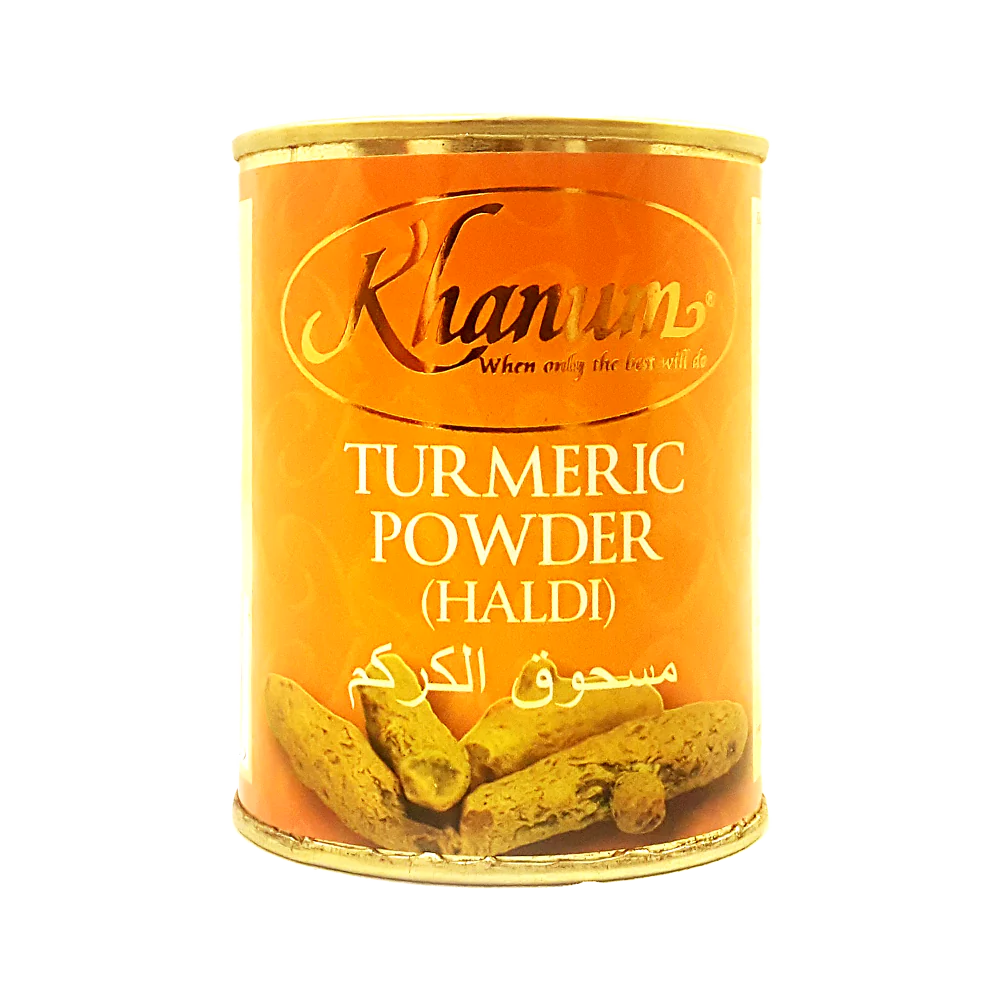 KHANUM Turmeric Powder (Haldi) Tin 100g