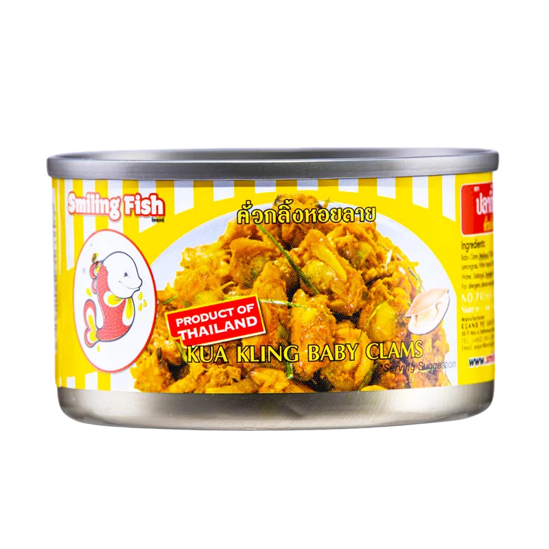 SMILING FISH Baby Clams Kua Kling 40g