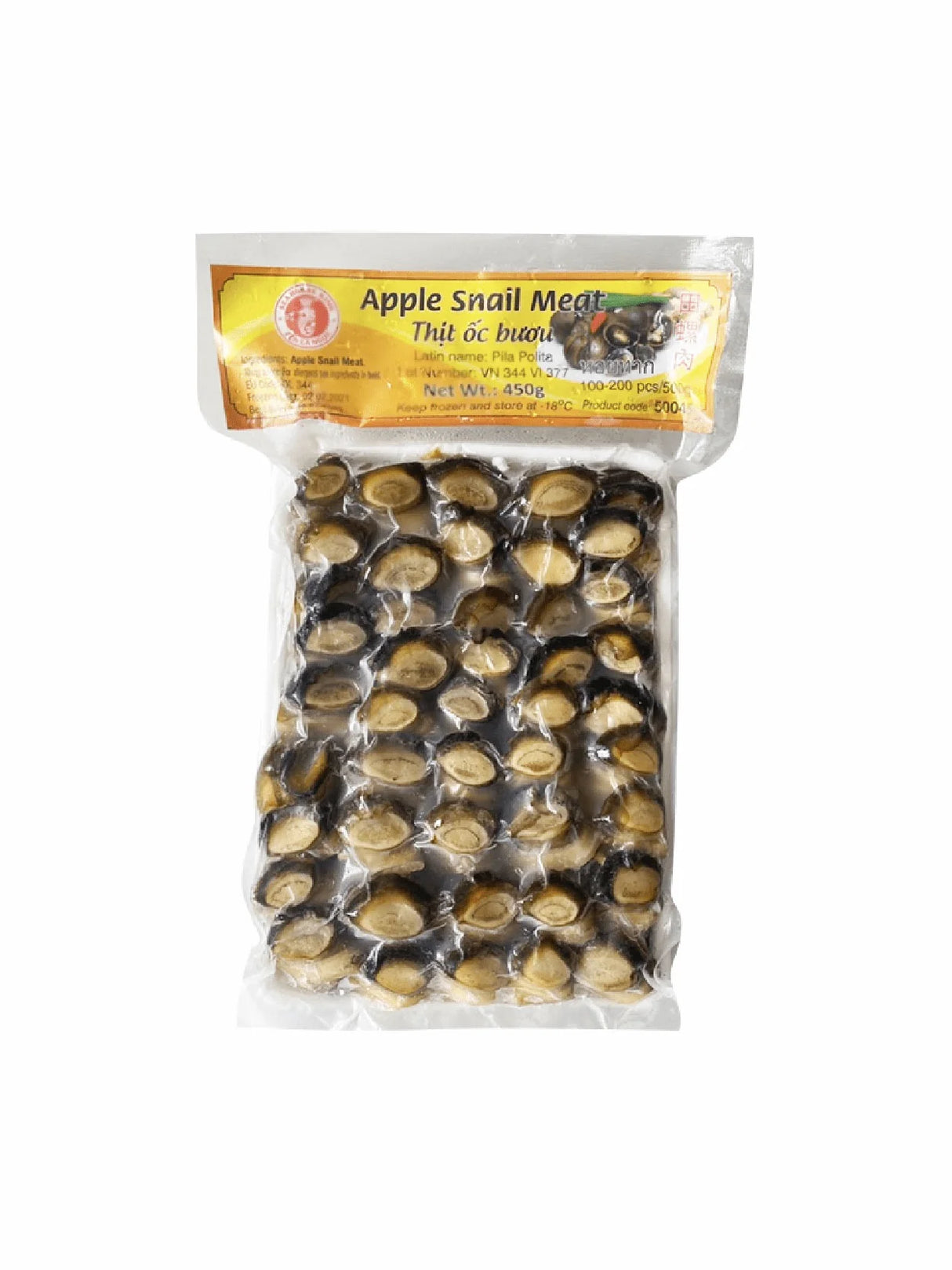 Frozen SEAHORSE KING Apple Snail Meat Thịt Ốc Bươu 500g