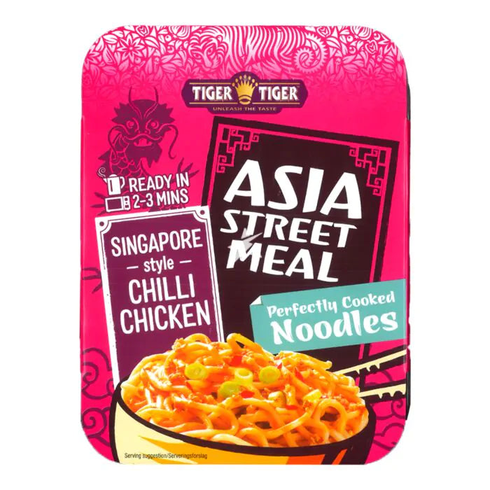 TIGER TIGER Asia Street Noodles Singapore Style Chilli Chicken 272g