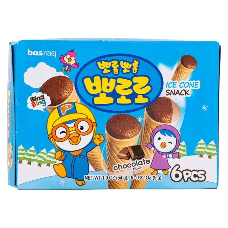 PORORO Ice Cone Chocolate 54g