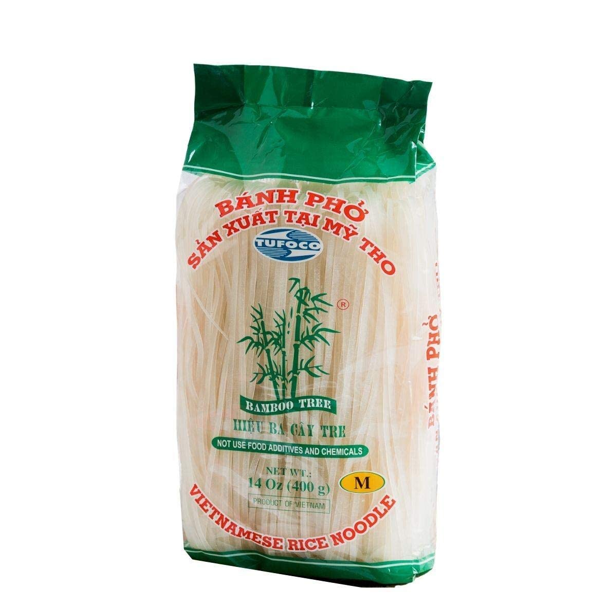 Square Rice Noodle BAMBOO TREE Vietnamese Rice Noodle Banh Pho (M) 400g – HuongViet Asian ...