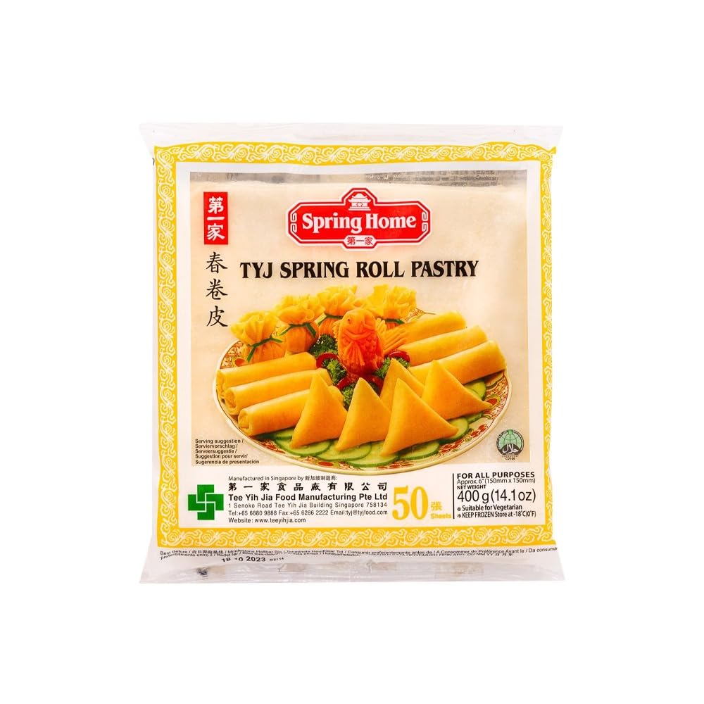 Frozen SPRING HOME TYJ Spring Roll Pastry 5" (50 Sheets) – HuongViet ...