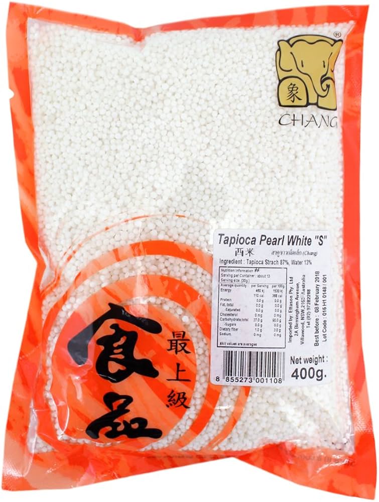 CHANG Tapioca Pearls (S) White 400g