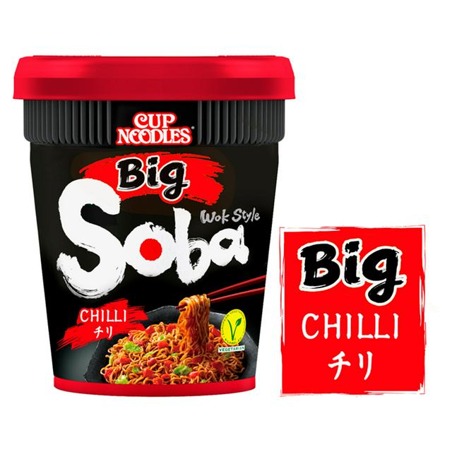 NISSIN Cup Noodle Big Soba Chilli Wok Style 115g