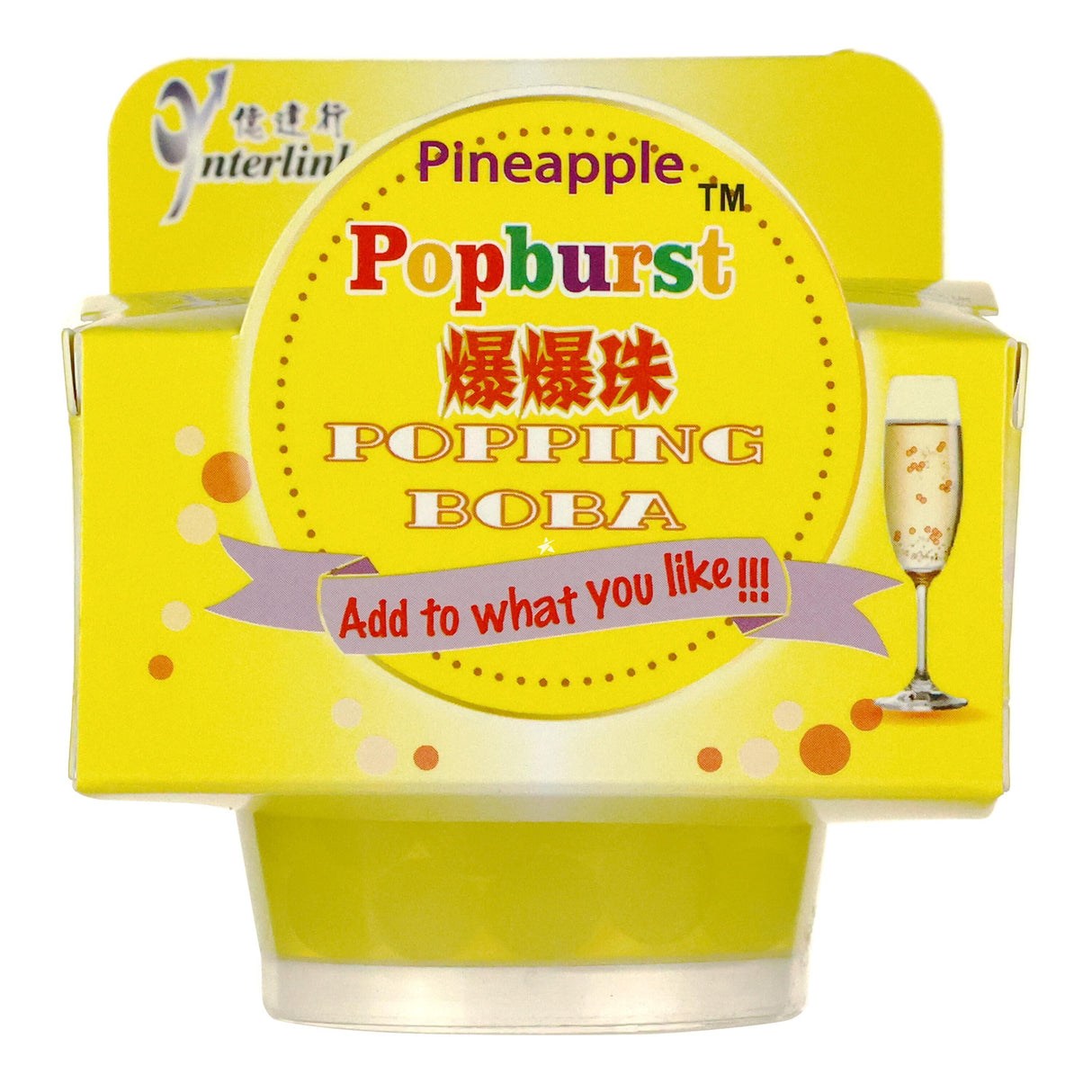 POPBURST Popping Boba - Pineapple 130g